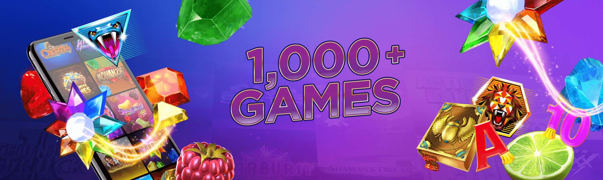 1,000+ GAMES